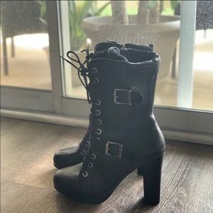 Harley Davidson combat heels